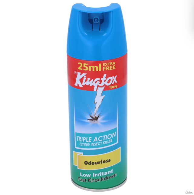 Kingtox Flying Insect Killer Spray 300ml Blue